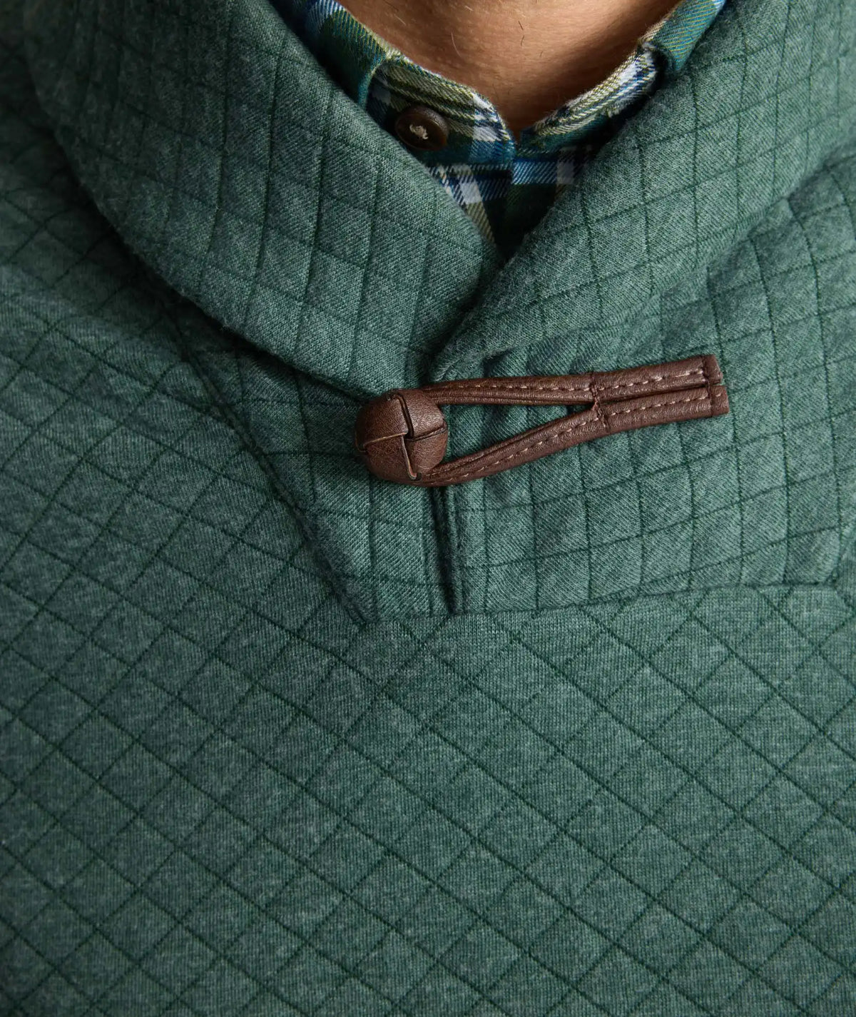 Shawl Collar Sweatshirt