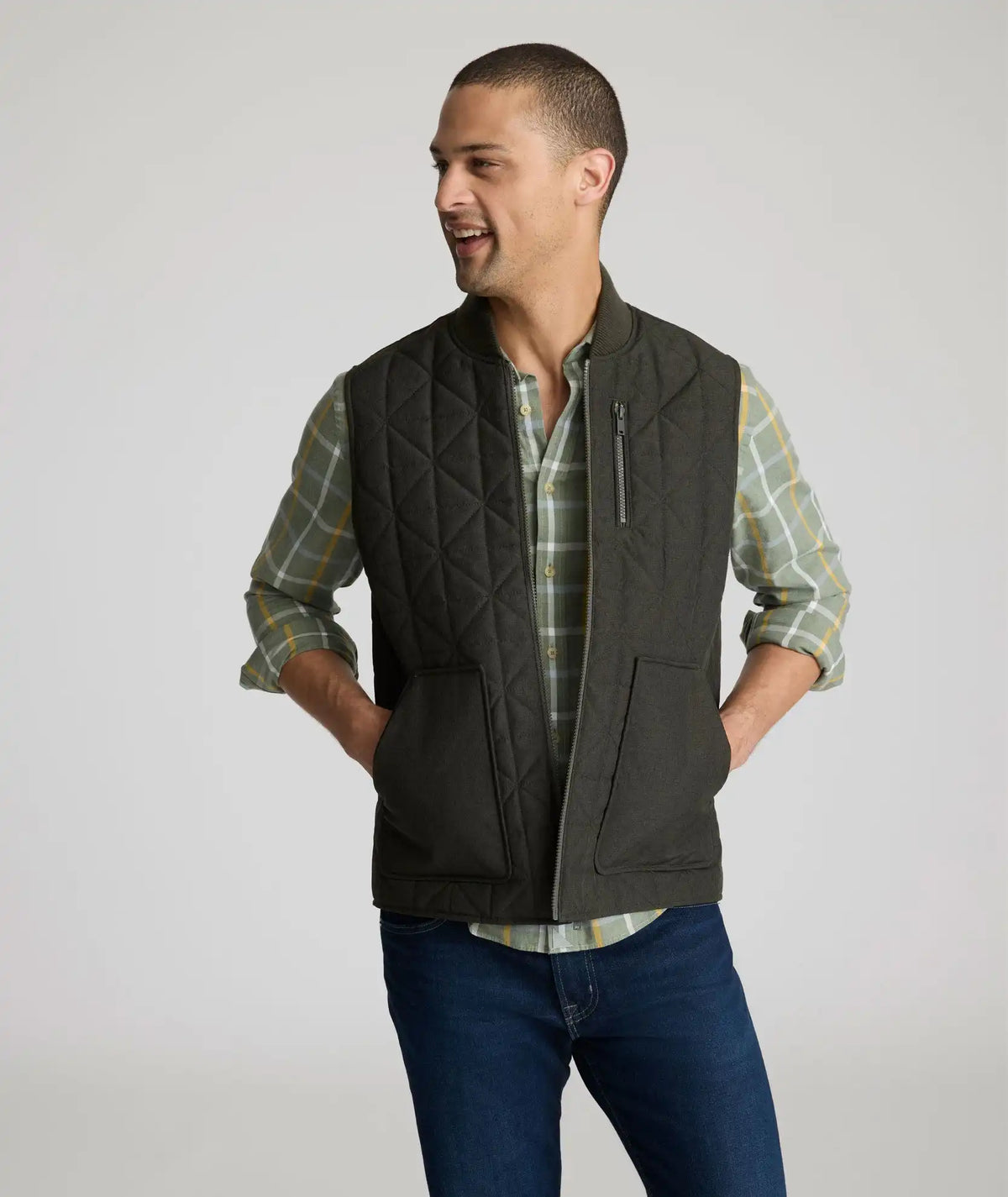 Quilted City Vest
