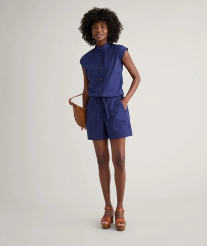 Cotton Poplin Ada Short