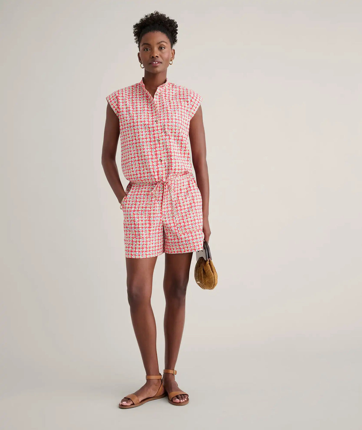 Cotton Poplin Ada Short