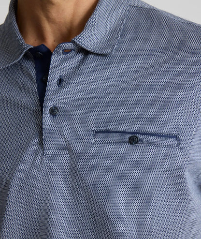 Textured Cotton Polo