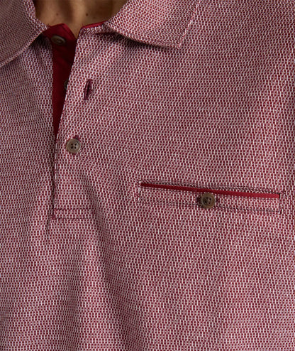 Textured Cotton Polo
