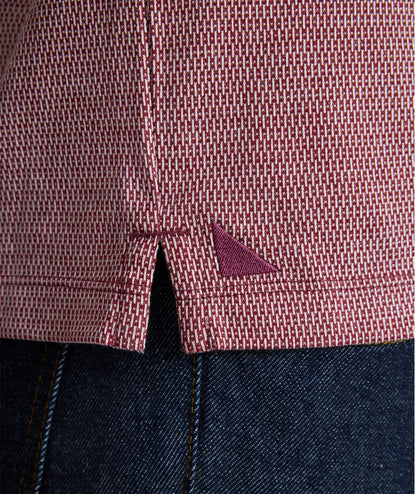 Textured Cotton Polo