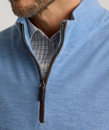 Merino Wool Quarter-Zip Sweater - FINAL SALE