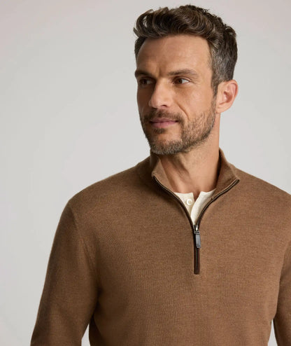 Merino Wool Quarter-Zip Sweater - FINAL SALE