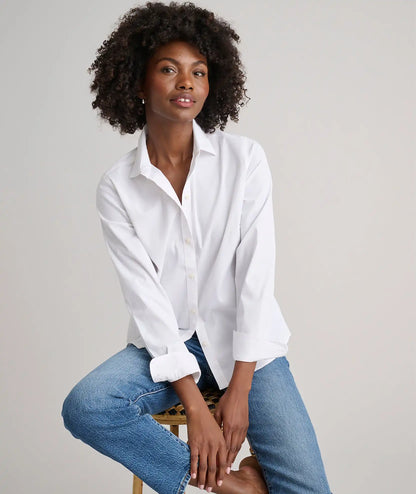 Wrinkle-Free Stretch Cotton Bella Shirt - FINAL SALE