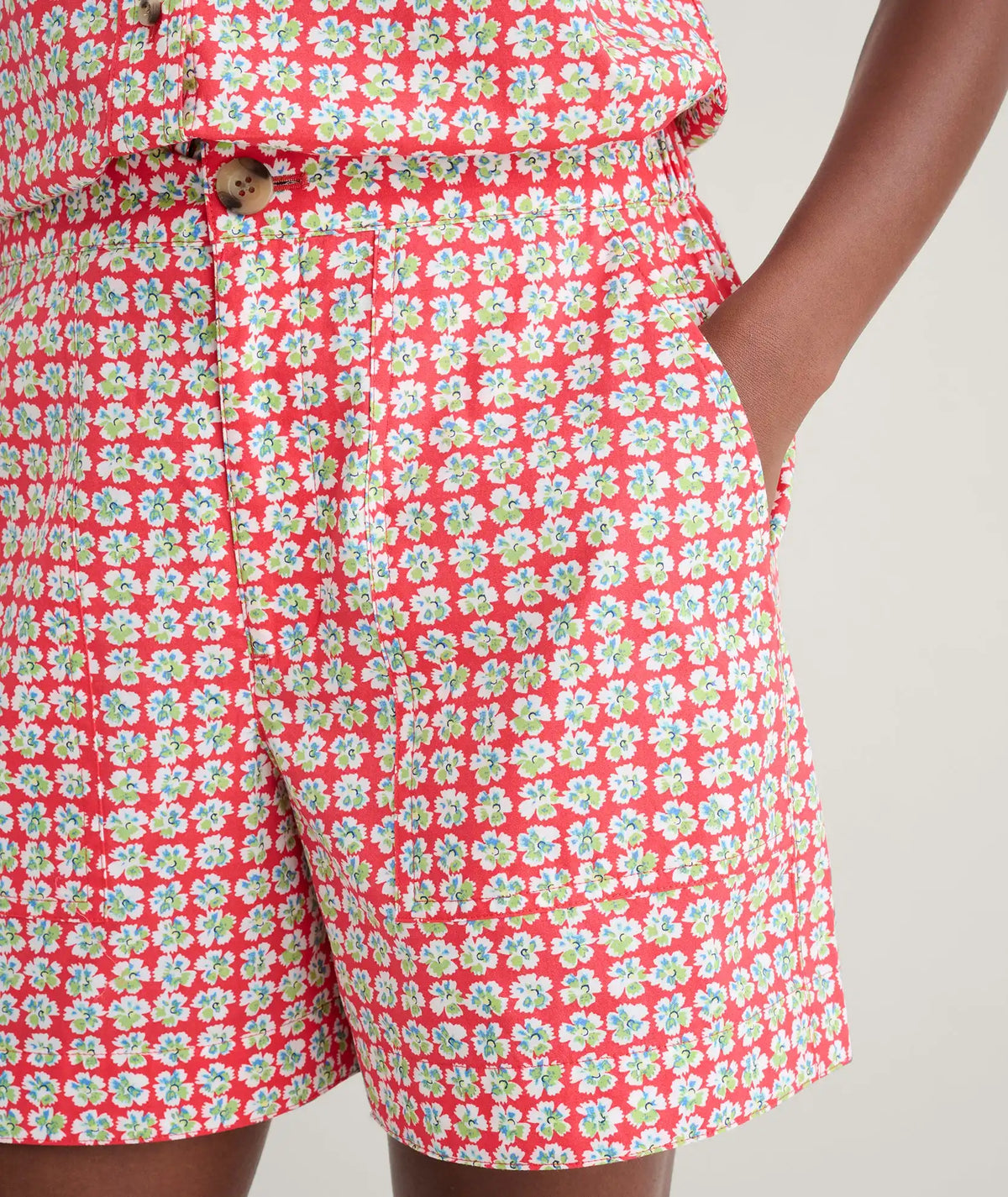 Cotton Poplin Ada Short