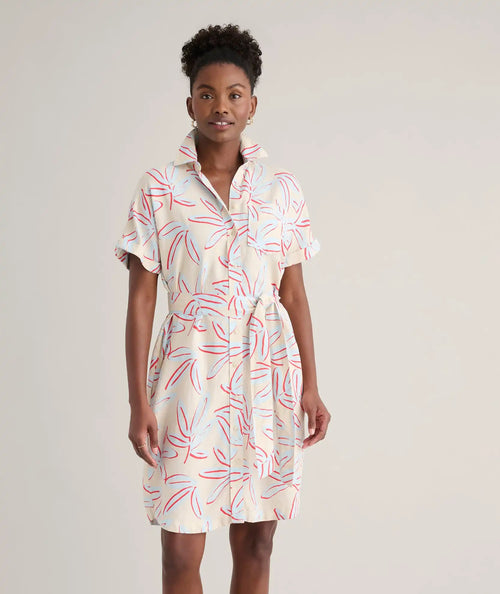 Linen Blend Betty Dress