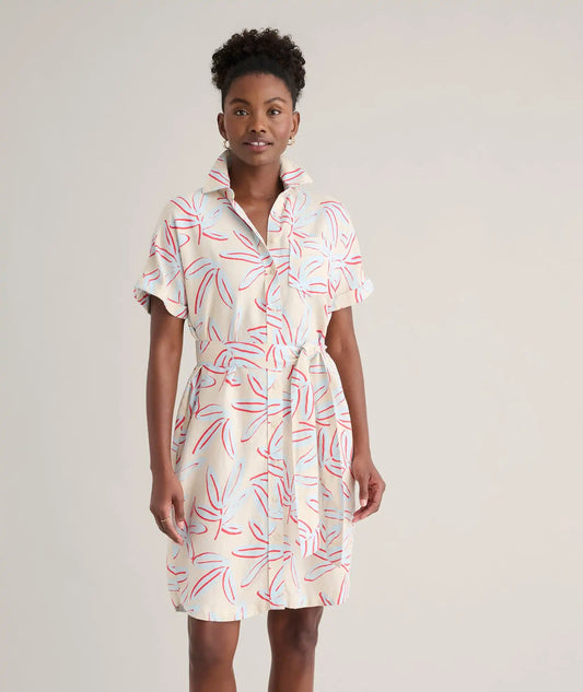 Linen Blend Betty Dress