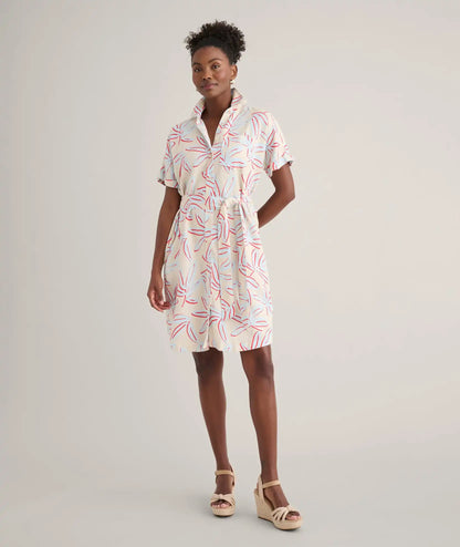 Linen Blend Betty Dress