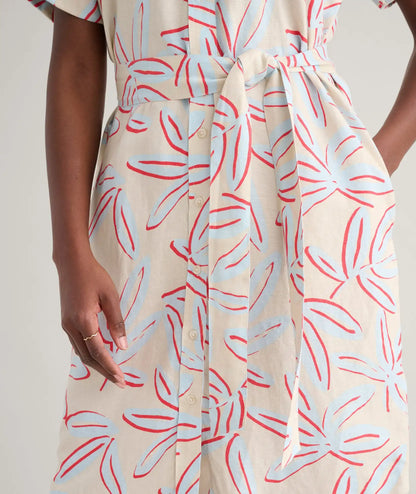 Linen Blend Betty Dress