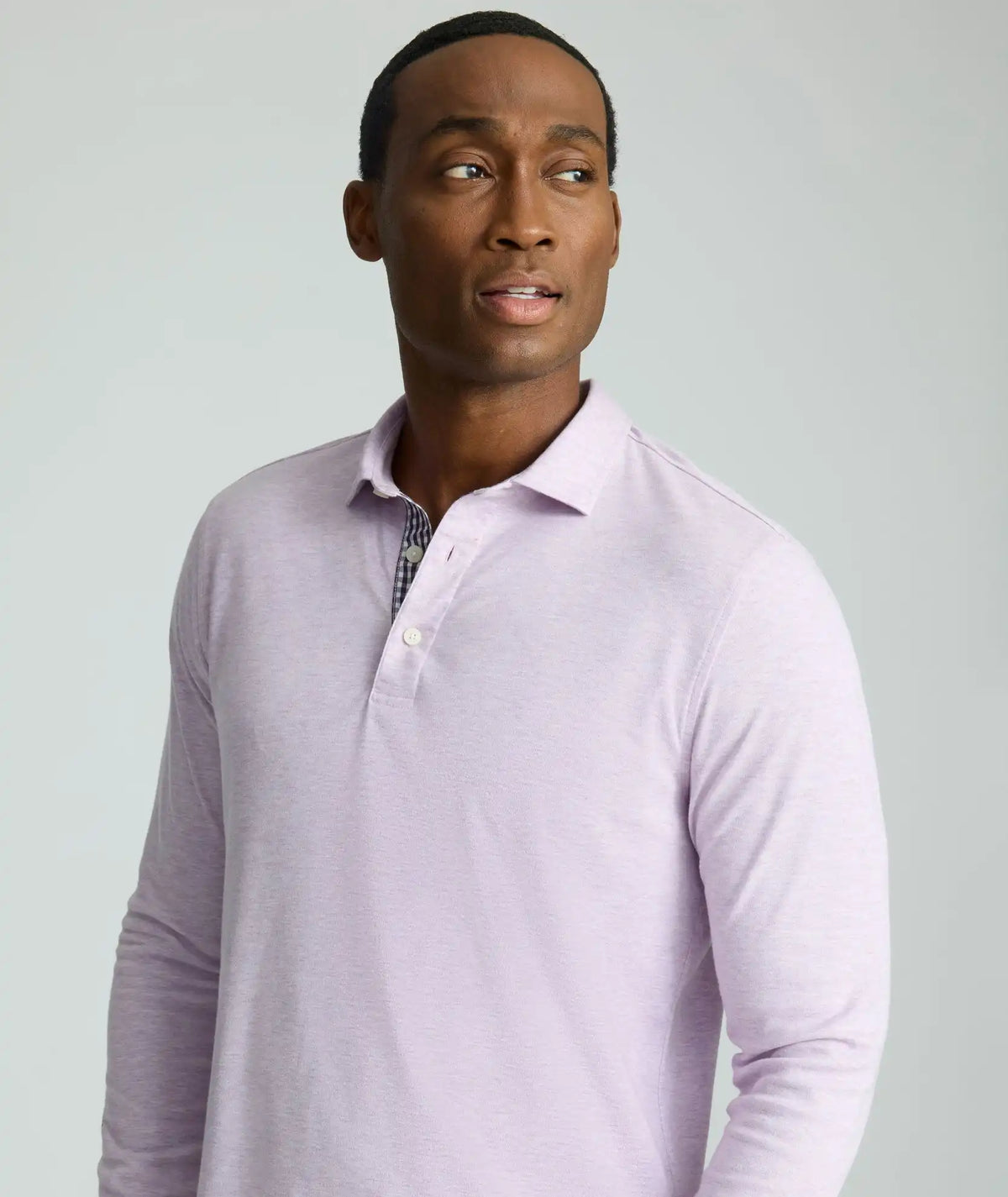 Wrinkle-Free Long-Sleeve Polo - FINAL SALE