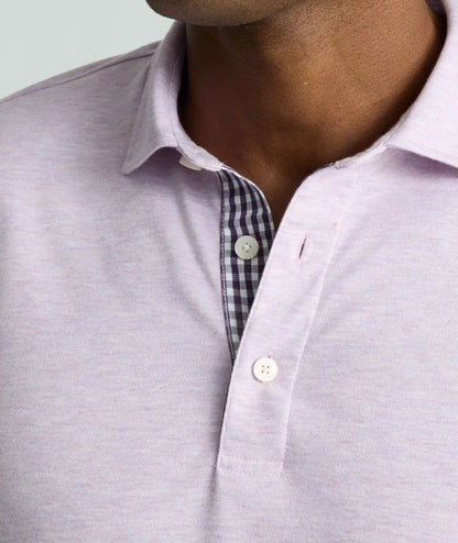 Wrinkle-Free Long-Sleeve Polo - FINAL SALE