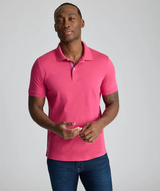 Wrinkle-Free Damaschino Polo - FINAL SALE