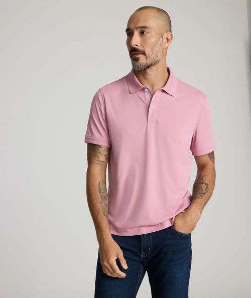Wrinkle-Free Damaschino Polo - FINAL SALE