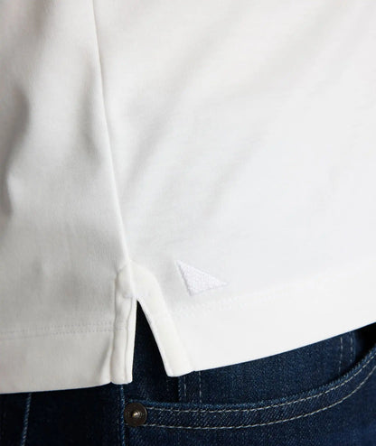 Wrinkle-Free Damaschino Long-Sleeve Polo