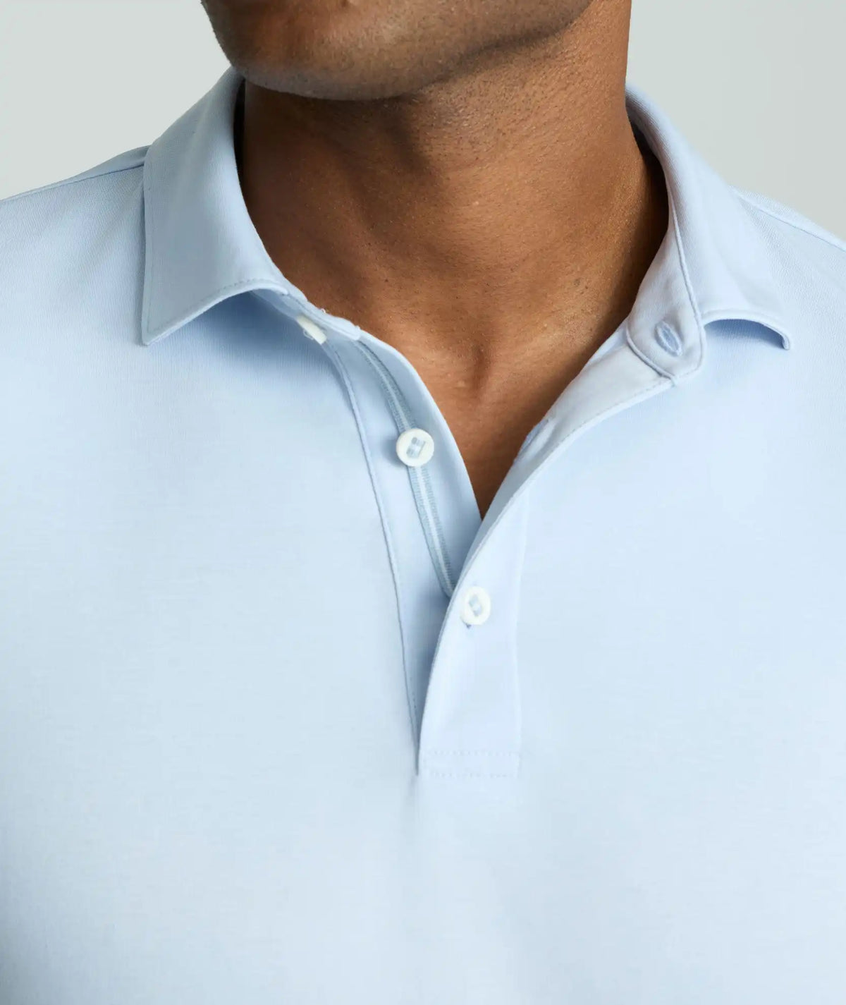 Wrinkle-Free Damaschino Long-Sleeve Polo - FINAL SALE