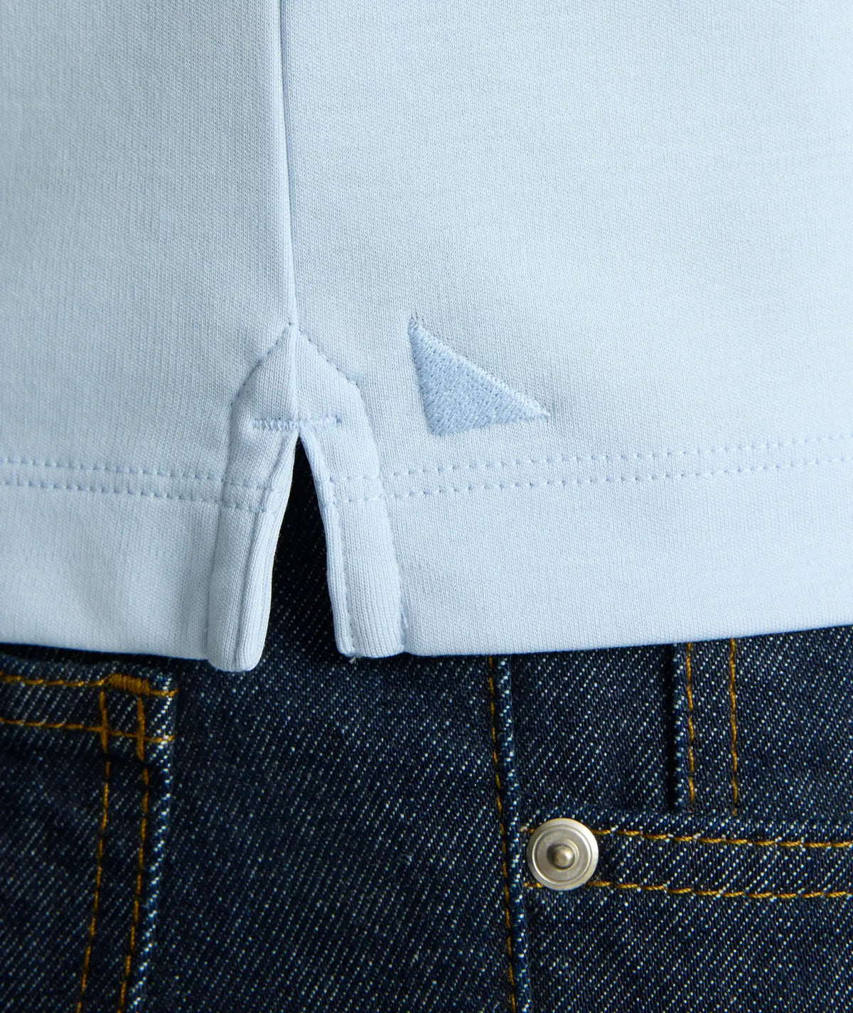 Wrinkle-Free Damaschino Long-Sleeve Polo - FINAL SALE