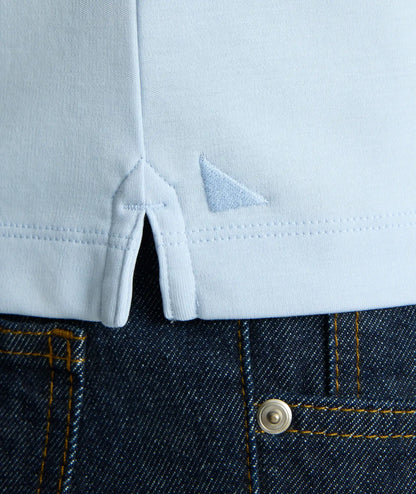 Wrinkle-Free Damaschino Long-Sleeve Polo - FINAL SALE