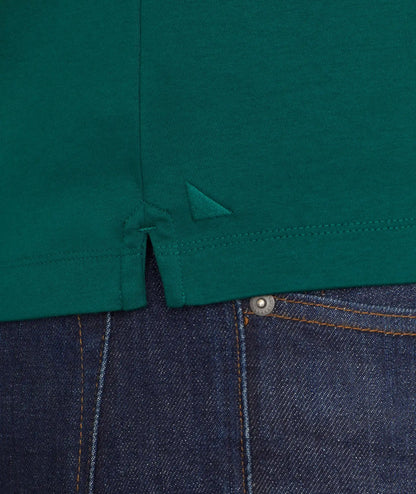 Wrinkle-Free Long-Sleeve Damaschino Polo - FINAL SALE