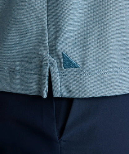 Tipped Performance Long-Sleeve Polo - FINAL SALE