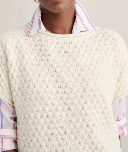 Cotton Cap Sleeve Emily Sweater