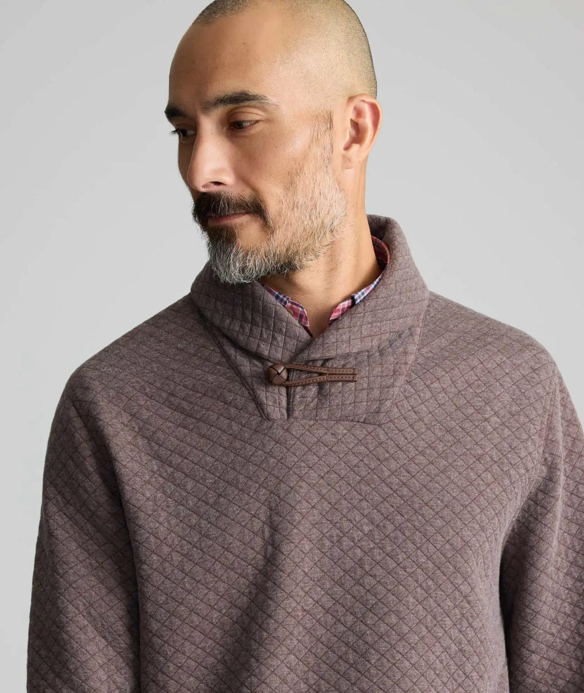 Shawl Collar Sweatshirt