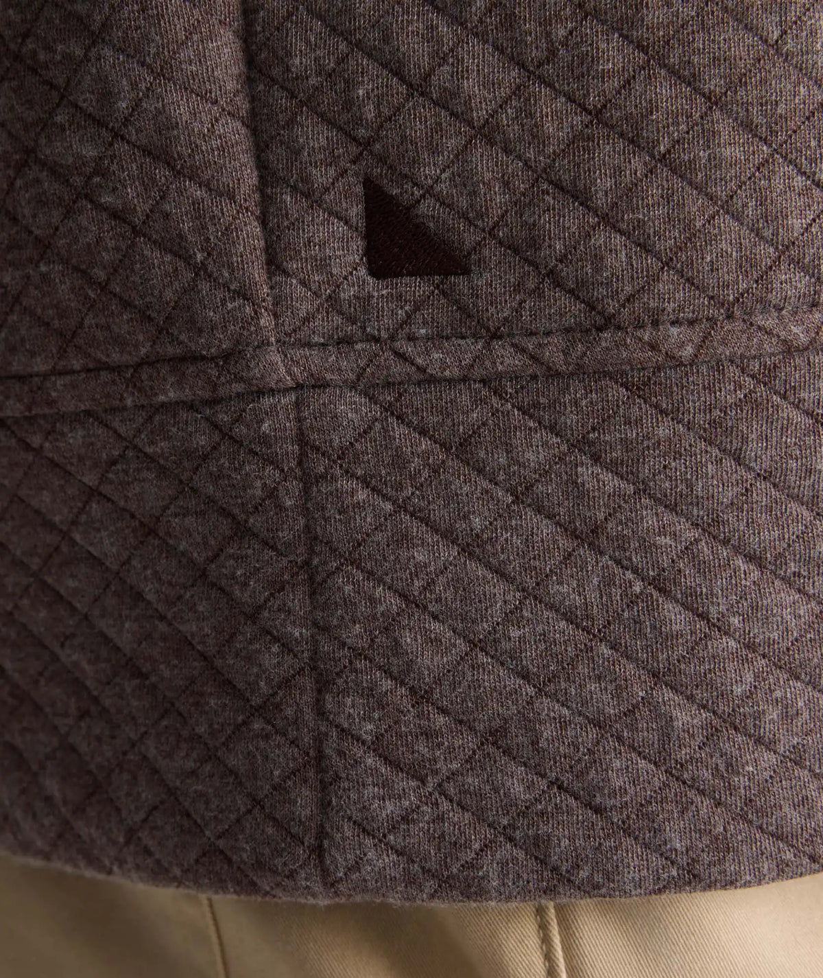 Shawl Collar Sweatshirt