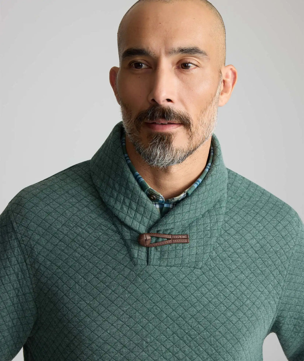 Shawl Collar Sweatshirt