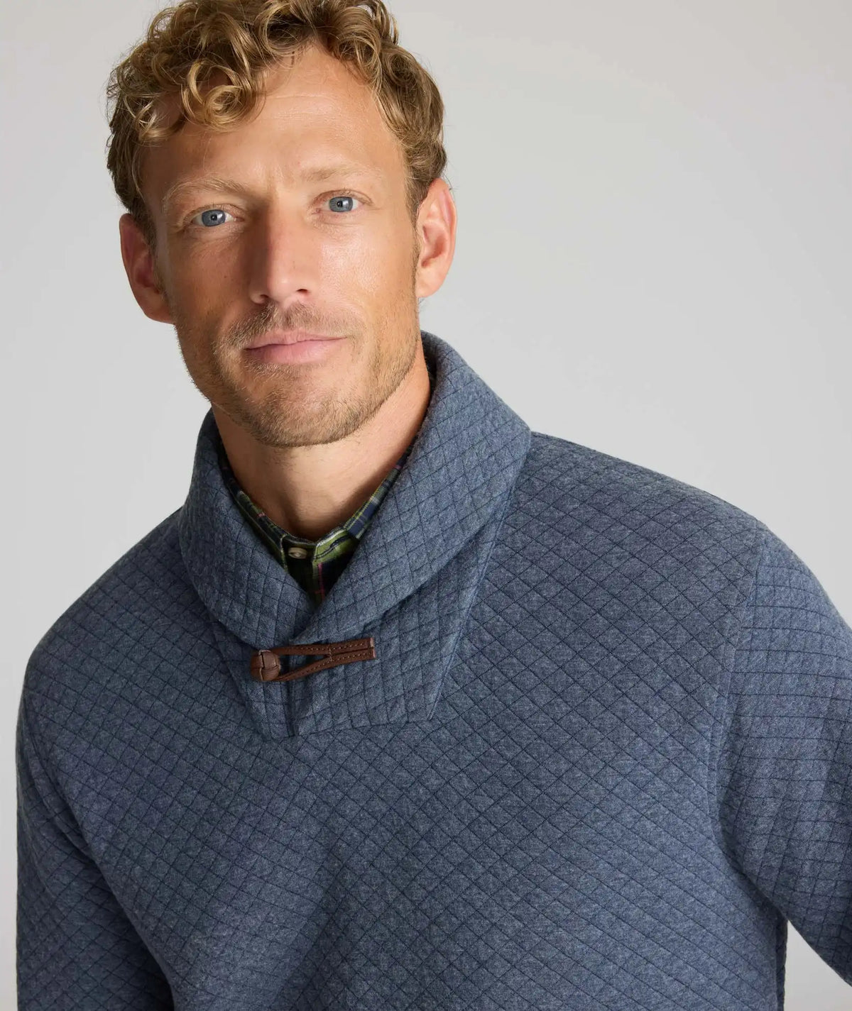 Shawl Collar Sweatshirt