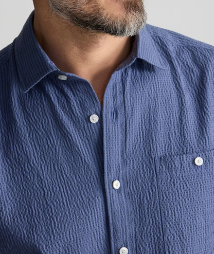 Performance Seersucker Short-Sleeve Shirt
