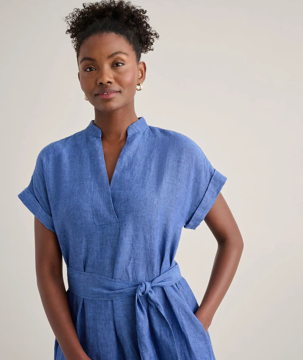 Linen Francesca Dress