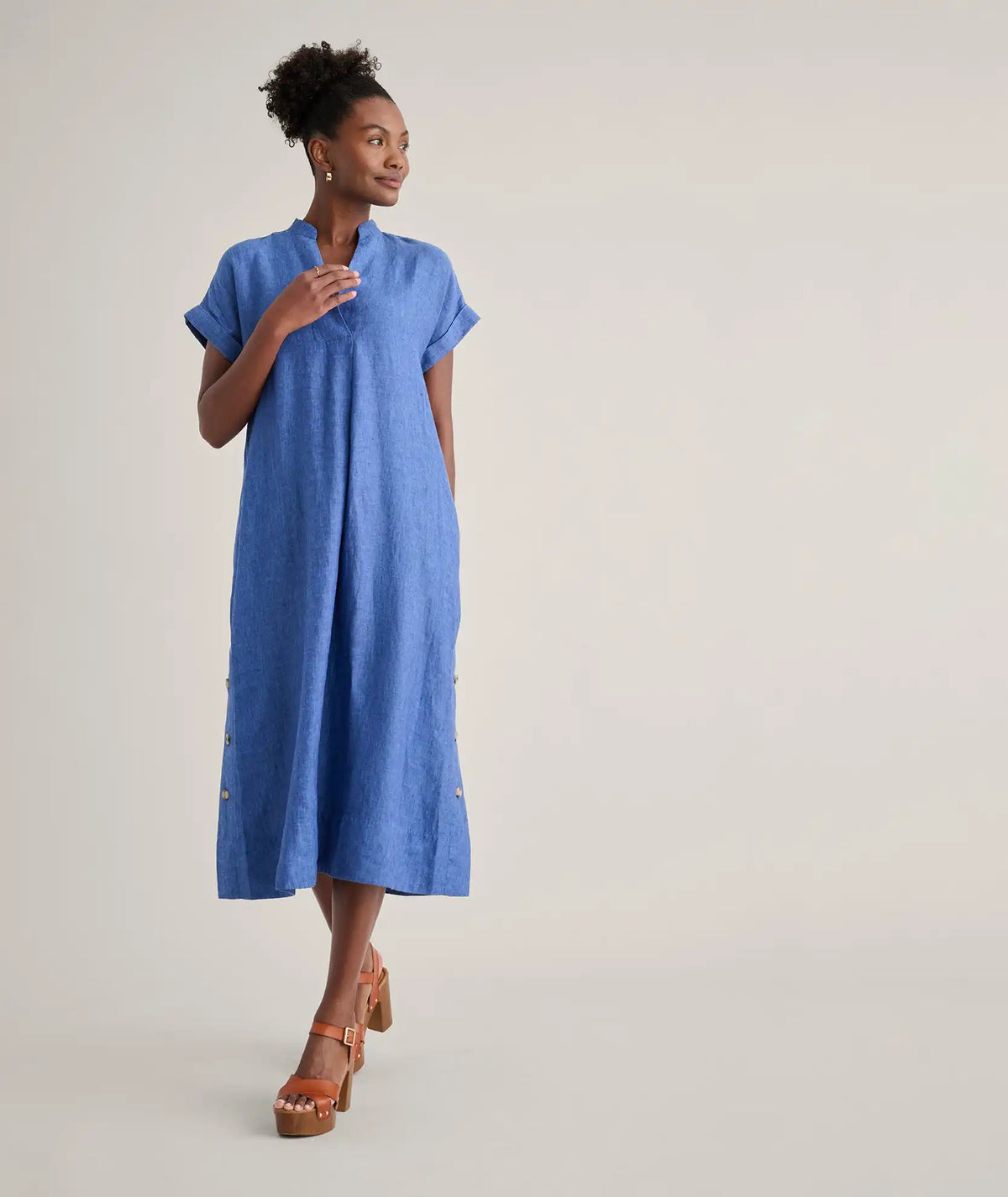 Linen Francesca Dress