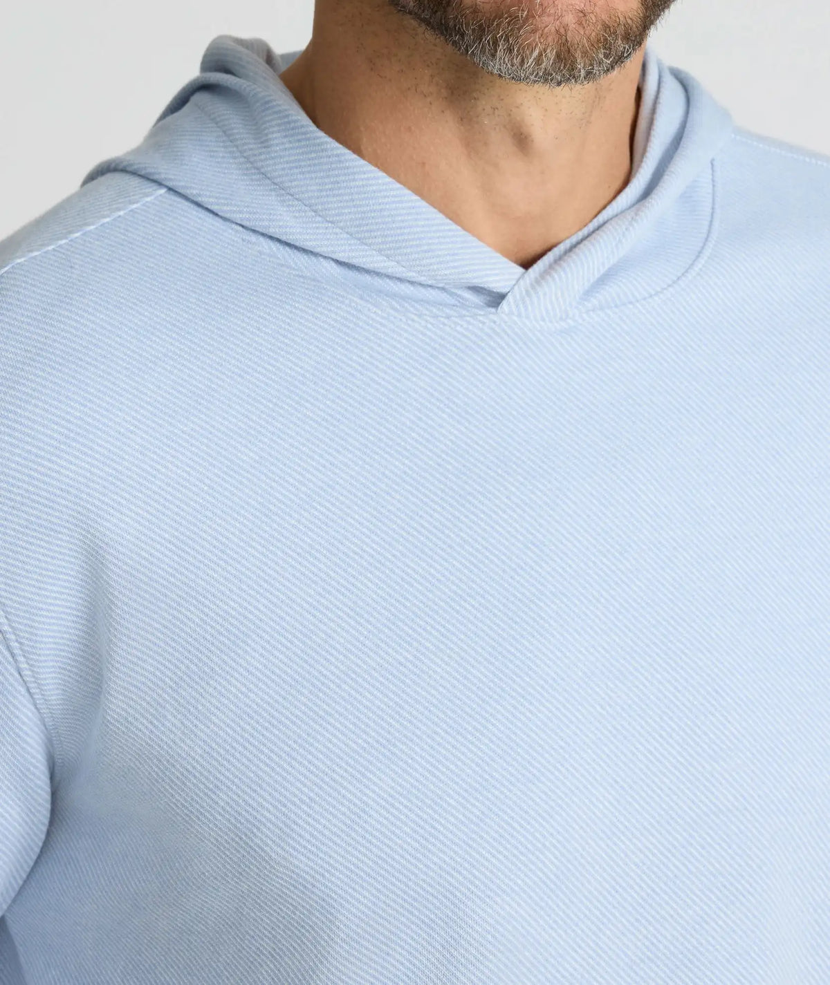 Textured Knit Hoodie