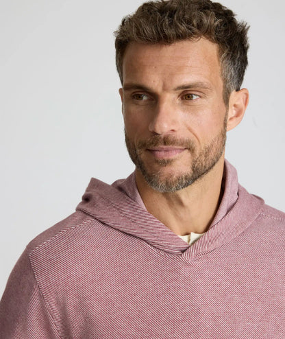 Textured Knit Hoodie