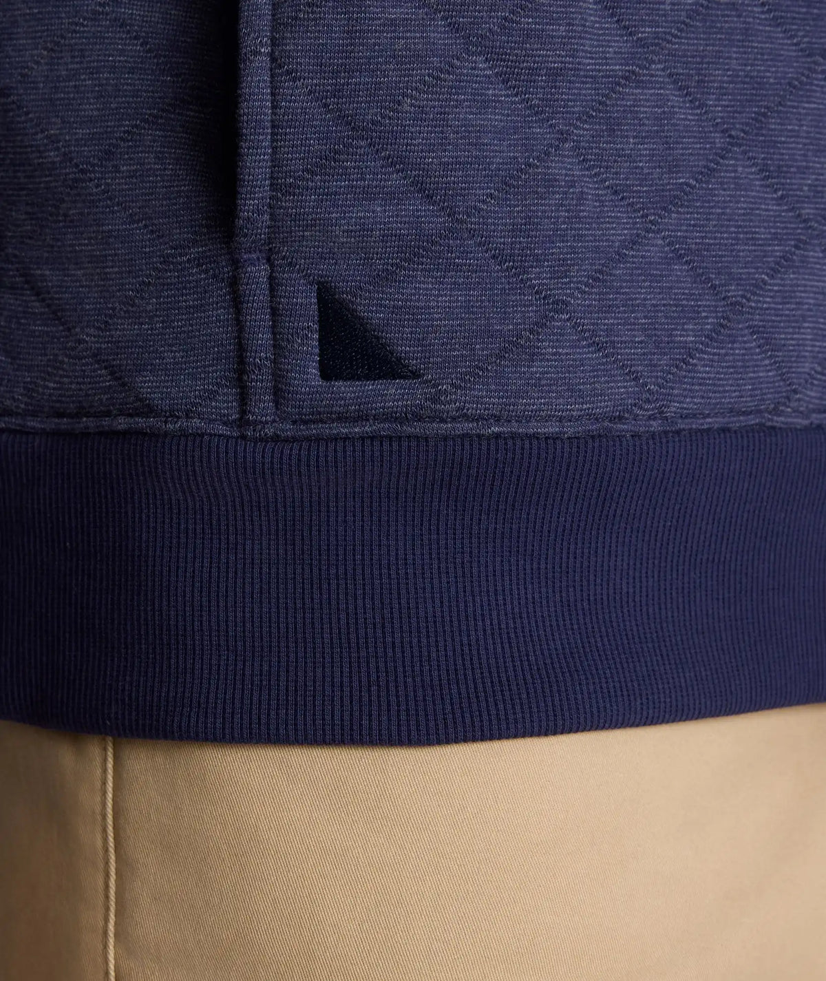 Quilted Pullover