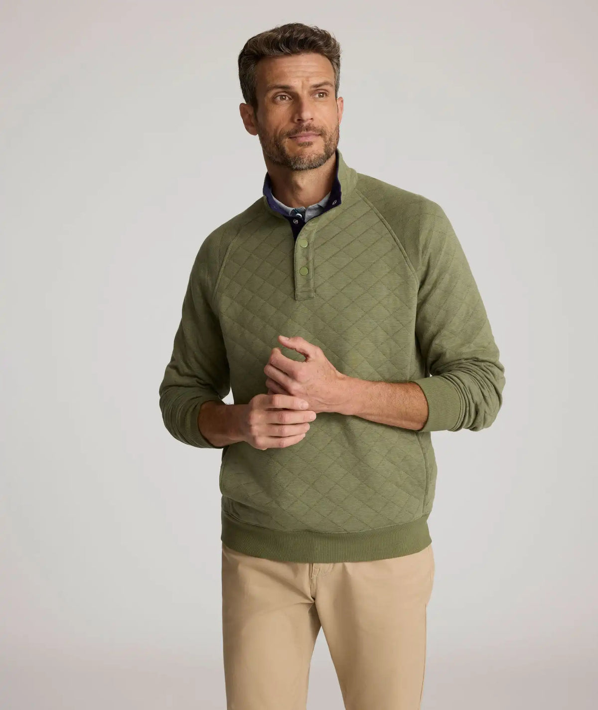 Quilted Pullover - FINAL SALE
