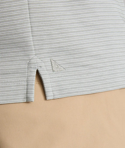 Striped Performance Polo
