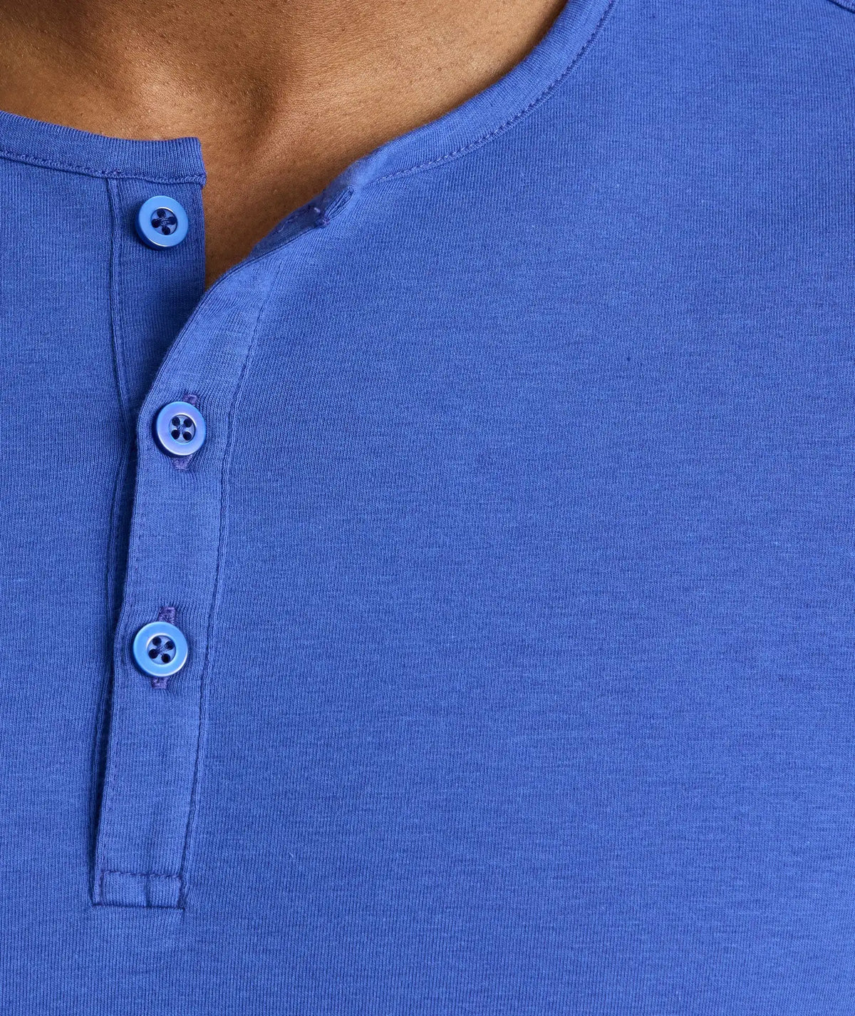 EcoSoft™ Short-Sleeve Henley - FINAL SALE