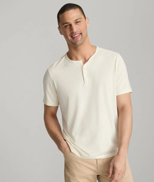EcoSoft™ Short-Sleeve Henley