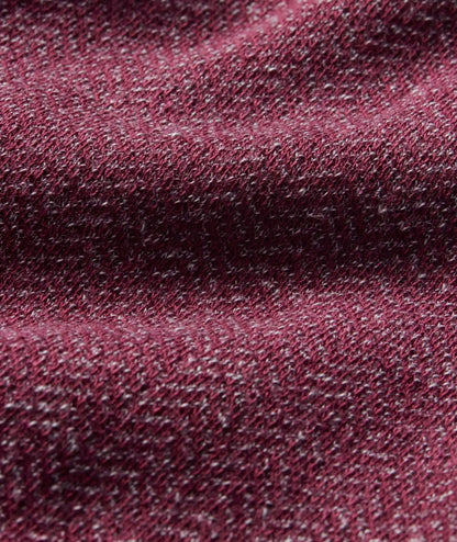 Stretch Cotton Herringbone Henley - FINAL SALE