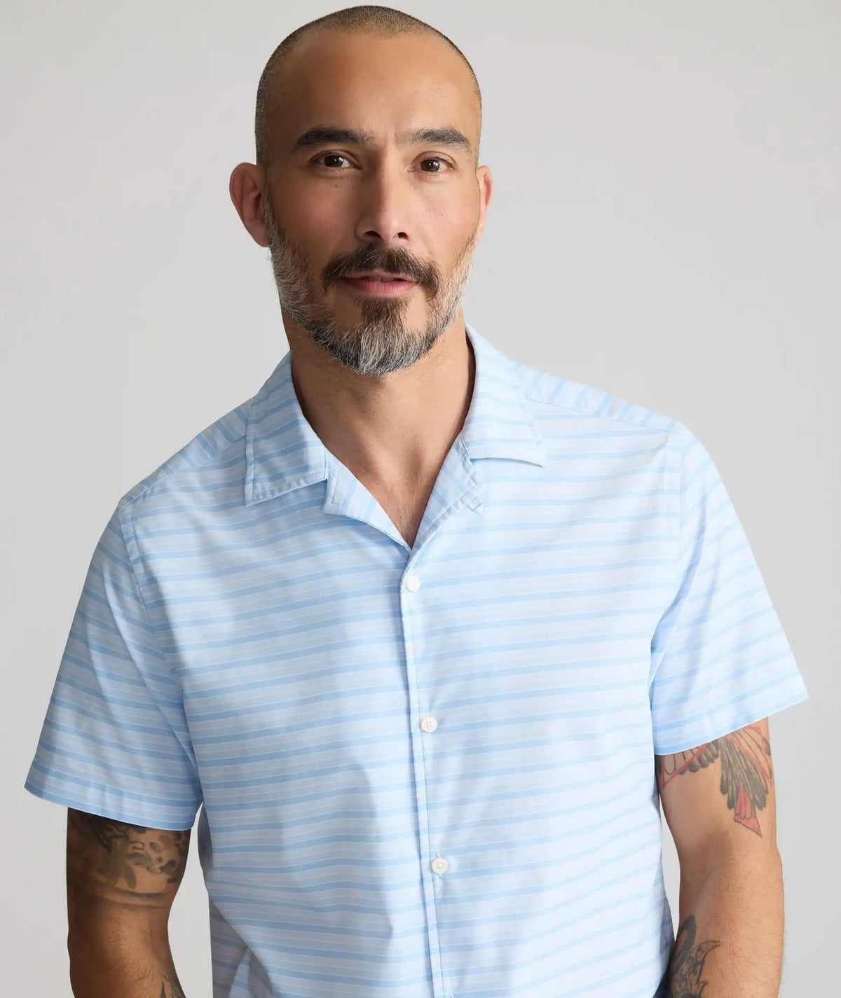 Performance Short-Sleeve Camp Collar Shirt
