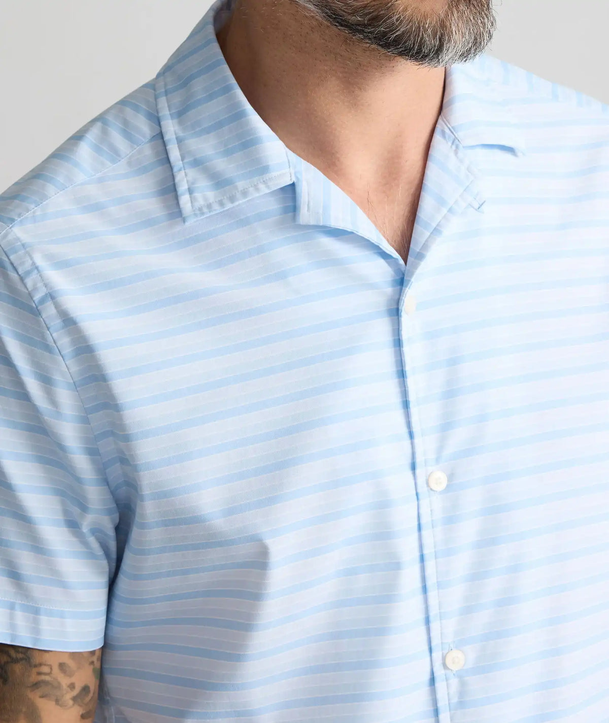 Performance Short-Sleeve Camp Collar Shirt
