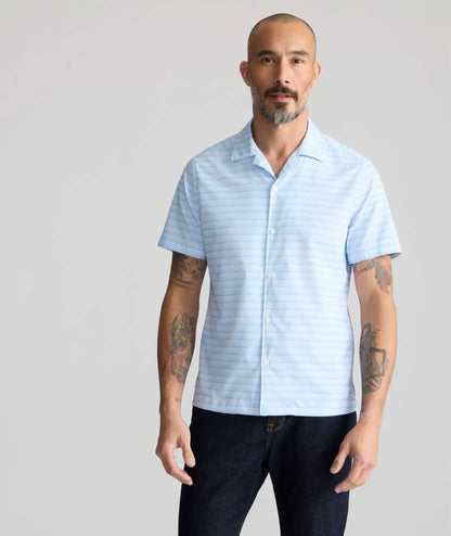 Performance Short-Sleeve Camp Collar Shirt
