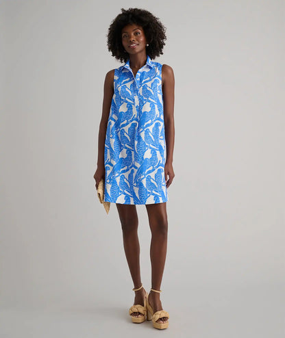 Stretch Cotton Printed Jordan Dress