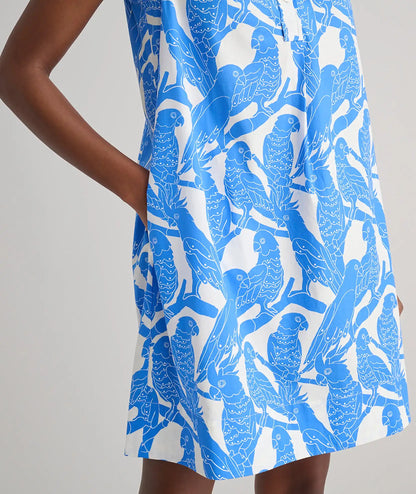 Stretch Cotton Printed Jordan Dress