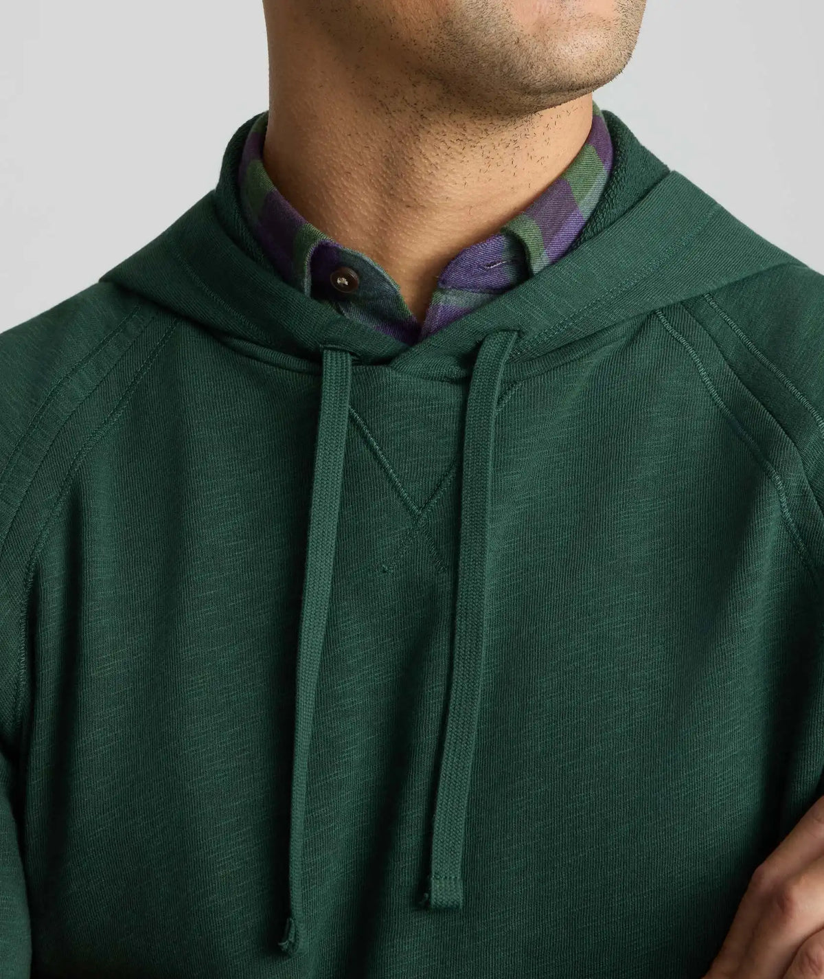Lightweight Garment Dye Cotton Hoodie