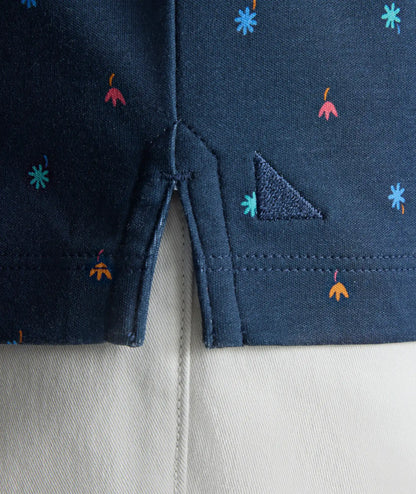 Wrinkle-Free Damaschino Polo - FINAL SALE
