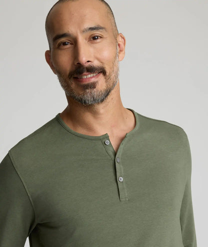 EcoSoft™ Henley - FINAL SALE