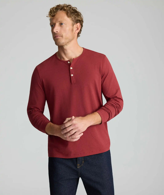 EcoSoft™ Henley - FINAL SALE